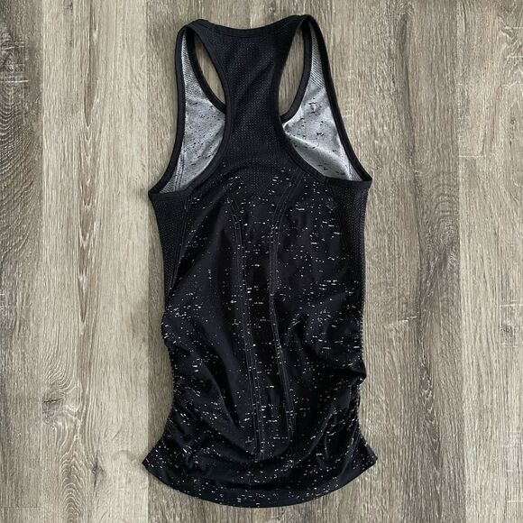 Athleta Speedlight Speckle Cinched Tank Top - Size: XS - Picture 2 of 7